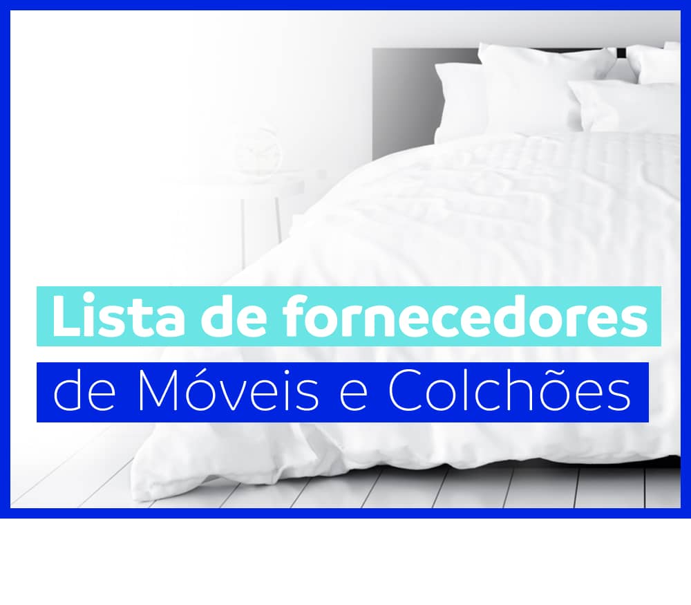 fornecedores de moveis e colchoes